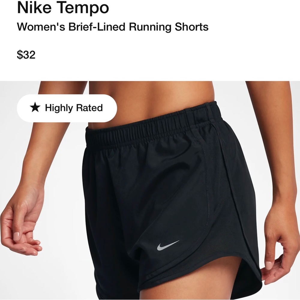 Nike Tempo shorts